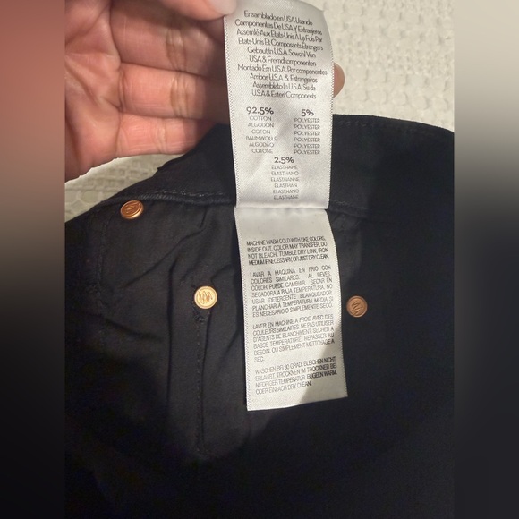 MOTHER Black The Insider Crop Jeans - Picture 11 of 13